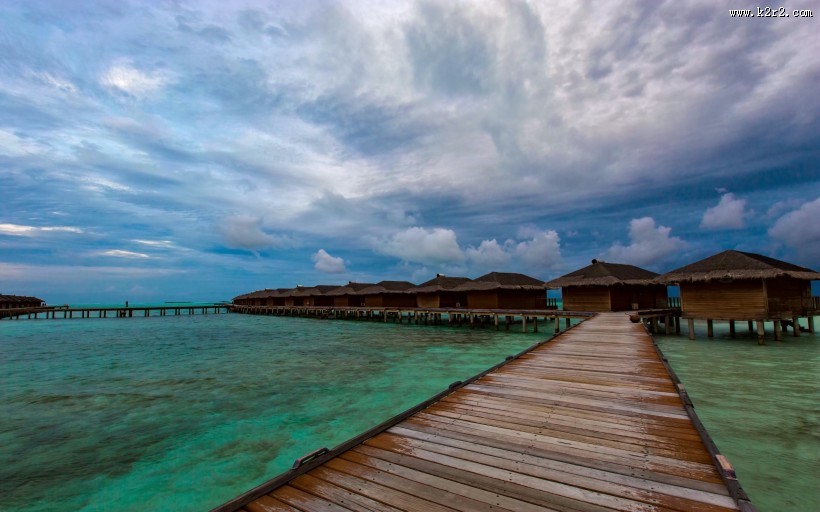 马尔代夫曼德芙岛风景图片