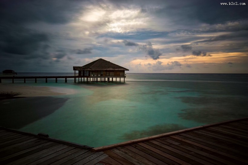 马尔代夫曼德芙岛风景图片