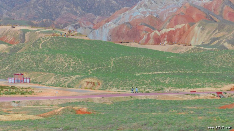 张掖丹霞地质公园风景图片