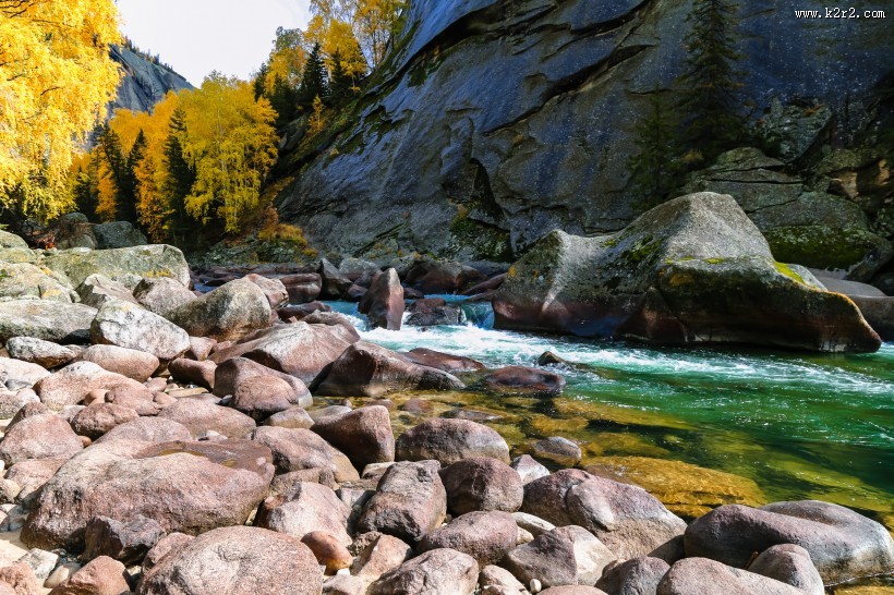 新疆可可托海风景图片