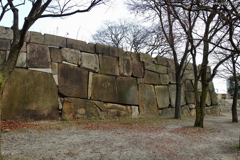 日本大阪石头城风景图片