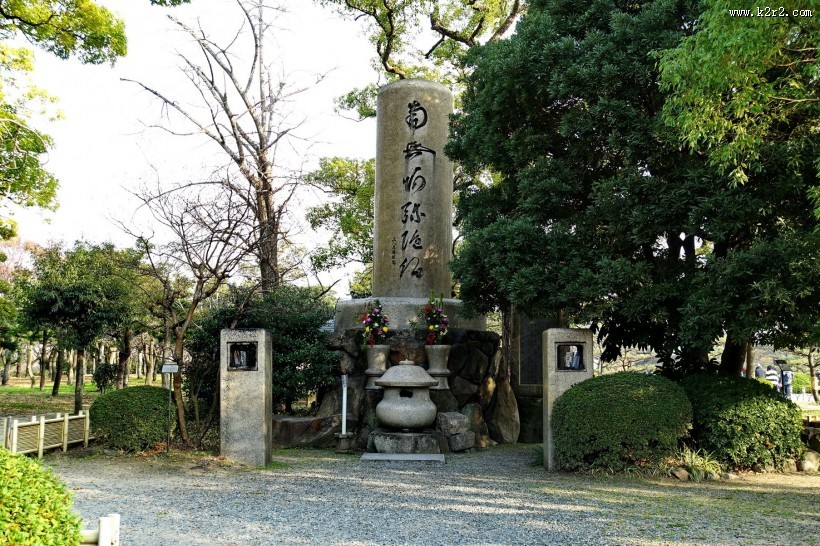 日本大阪石头城风景图片