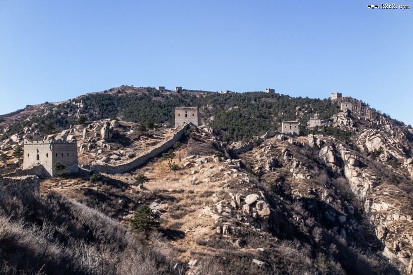 河北唐子沟长城风景图片