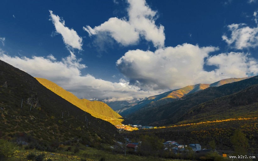 四川川西高原风景图片