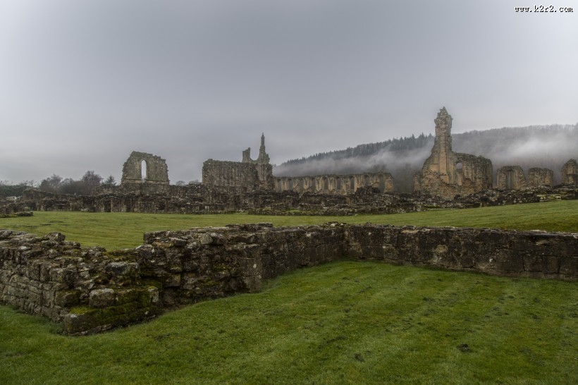 英国拜兰修道院风景图片大全