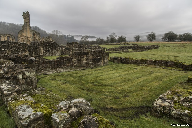 英国拜兰修道院风景图片