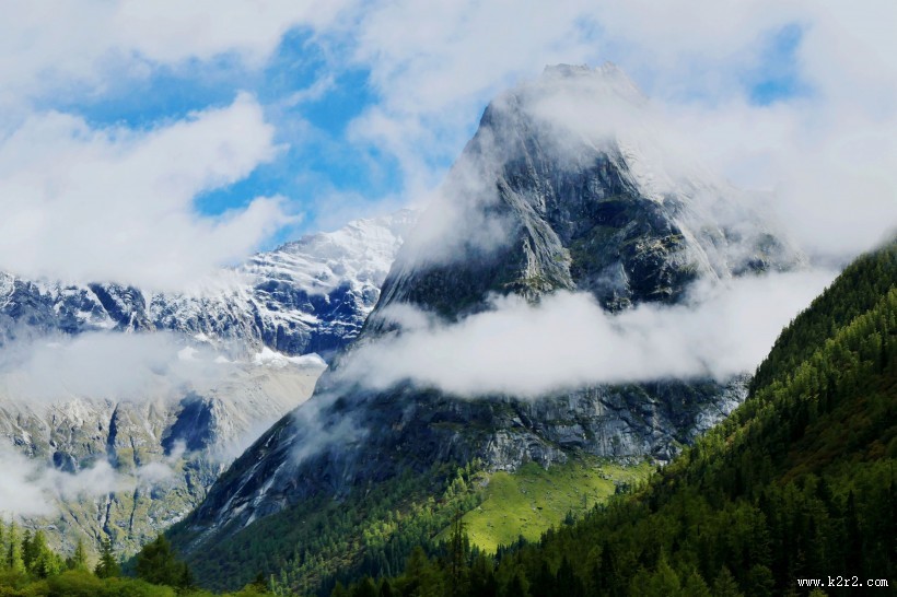 四川四姑娘山风景图片大全