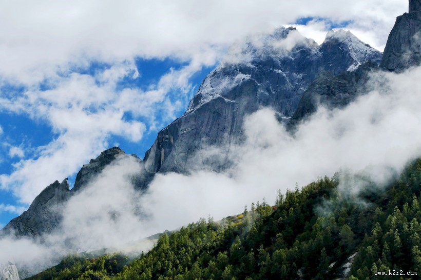 四川四姑娘山风景图片大全