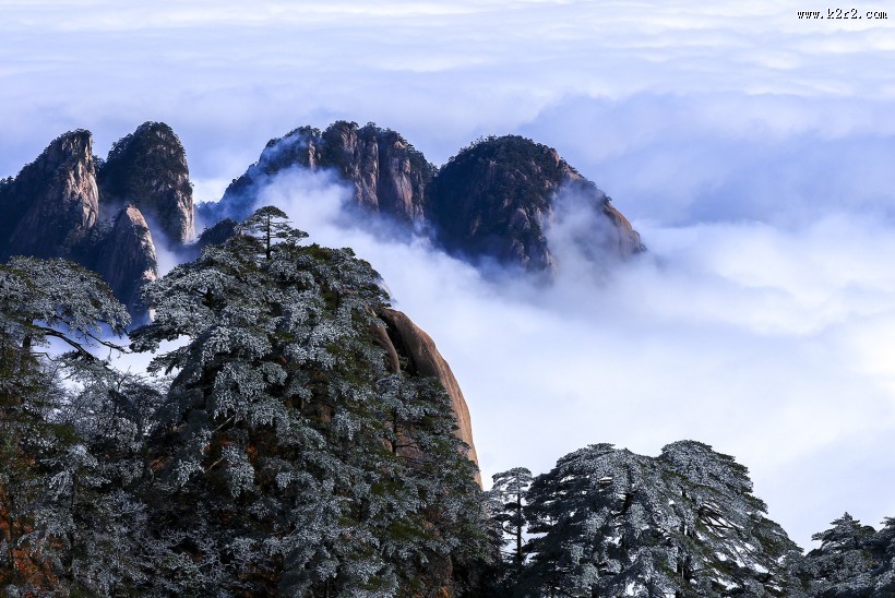 安徽黄山风景图片