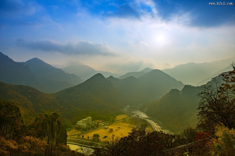 辽宁本溪关门山水库风景图片大全