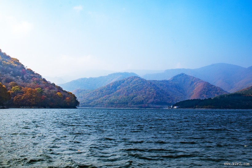 辽宁本溪关门山水库风景图片大全