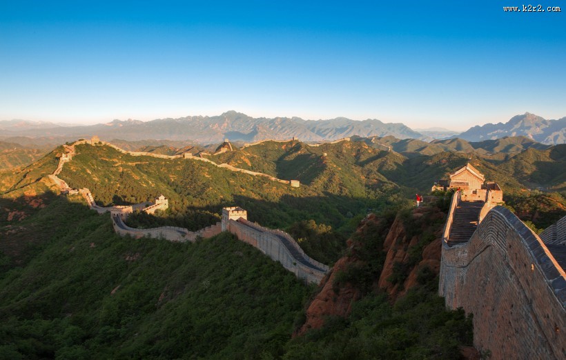 河北金山岭长城风景图片大全