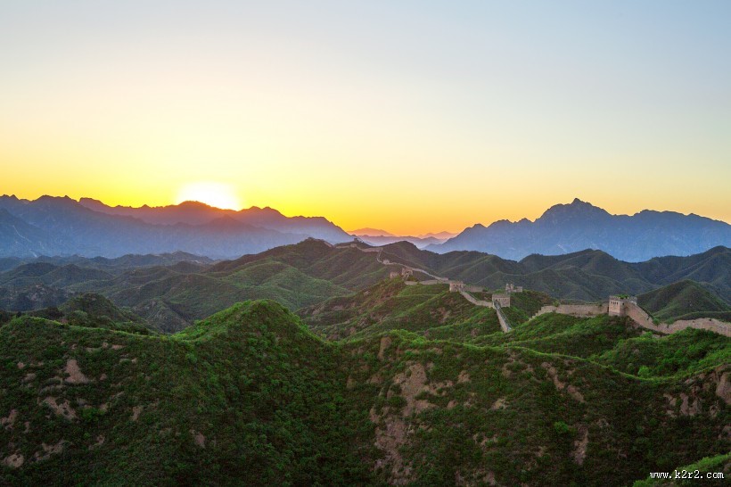 河北金山岭长城风景图片大全