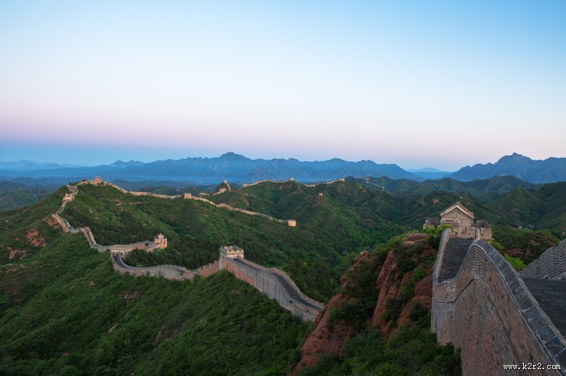 河北金山岭长城风景图片大全