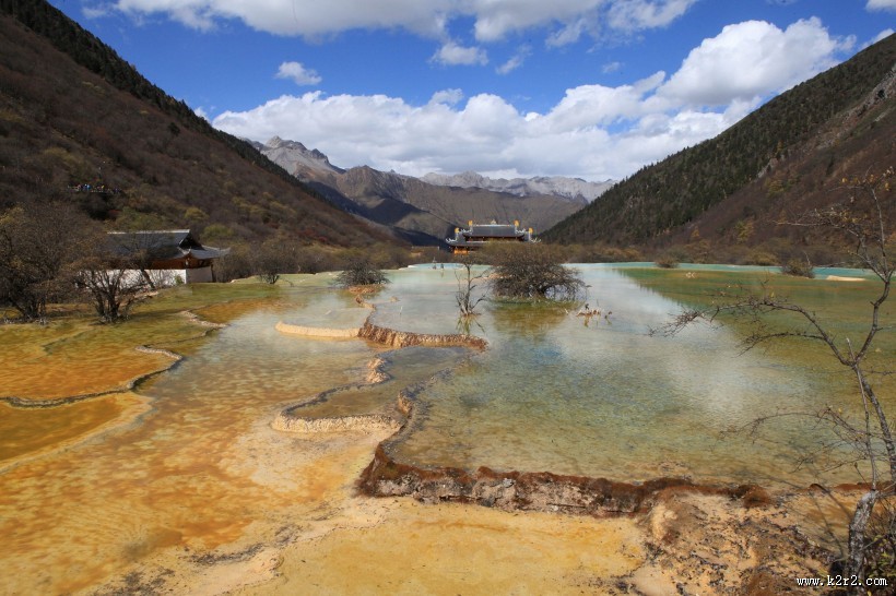 四川黄龙风景图片大全