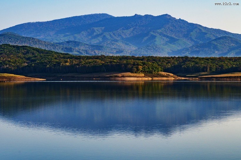 吉林金蟾岛风景图片