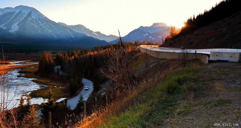 加拿大落基山脉风景图片