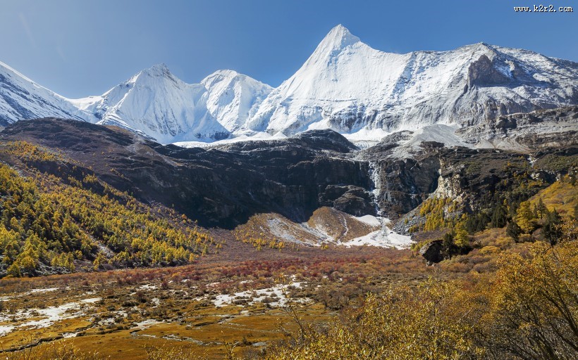 四川稻城亚丁风景图片