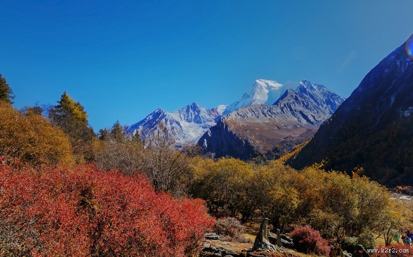 四川稻城亚丁风景图片