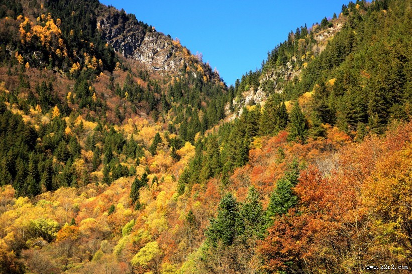 醉美的九寨沟风景图片