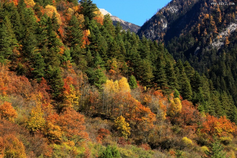 醉美的九寨沟风景图片