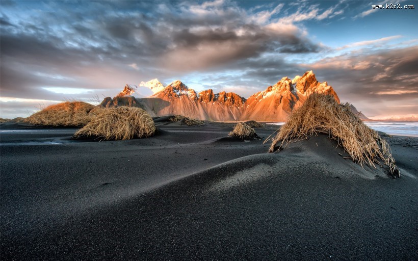 美丽的冰岛风景图片