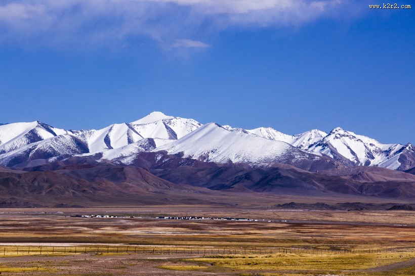 西藏阿里改则风景图片