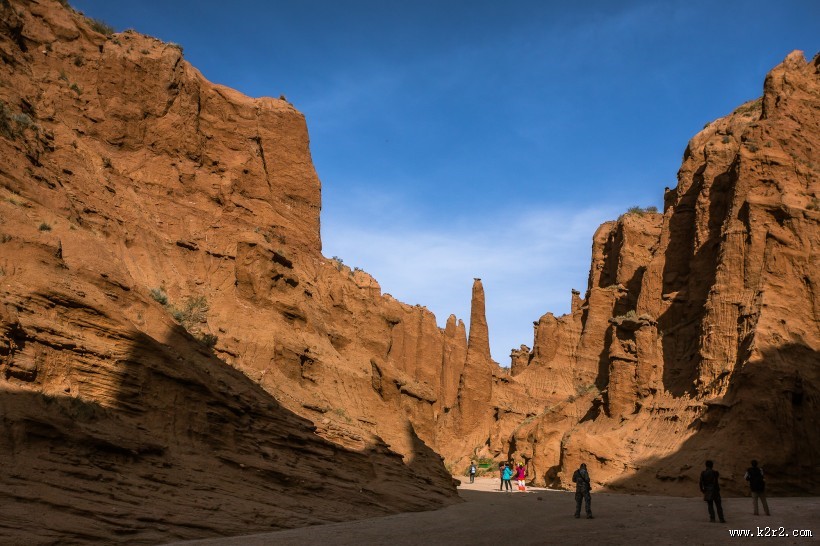 新疆温宿大峡谷风景图片