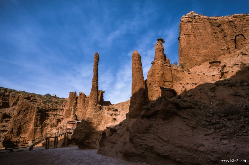 新疆温宿大峡谷风景图片