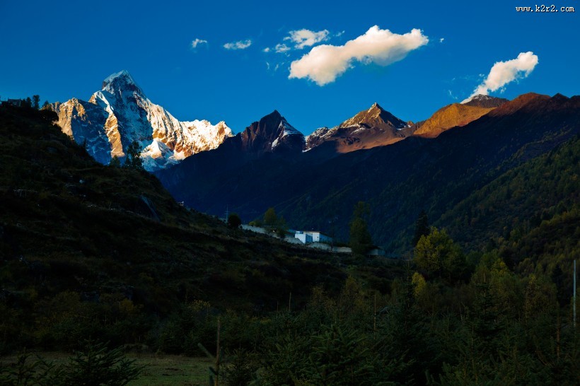 四川四姑娘山风景图片