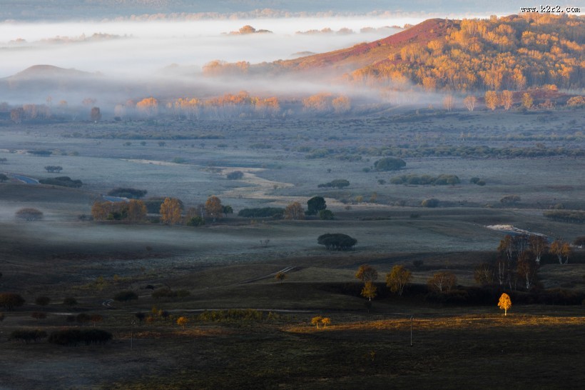 河北坝上草原风景图片
