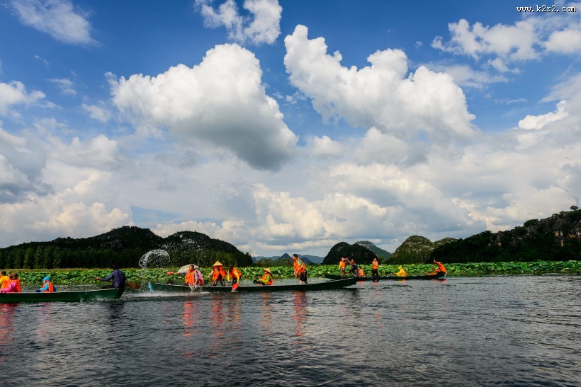 云南普者黑风景图片