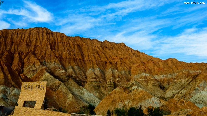甘肃张掖丹霞地貌图片大全