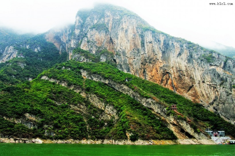 重庆长江三峡云雾风景图片大全