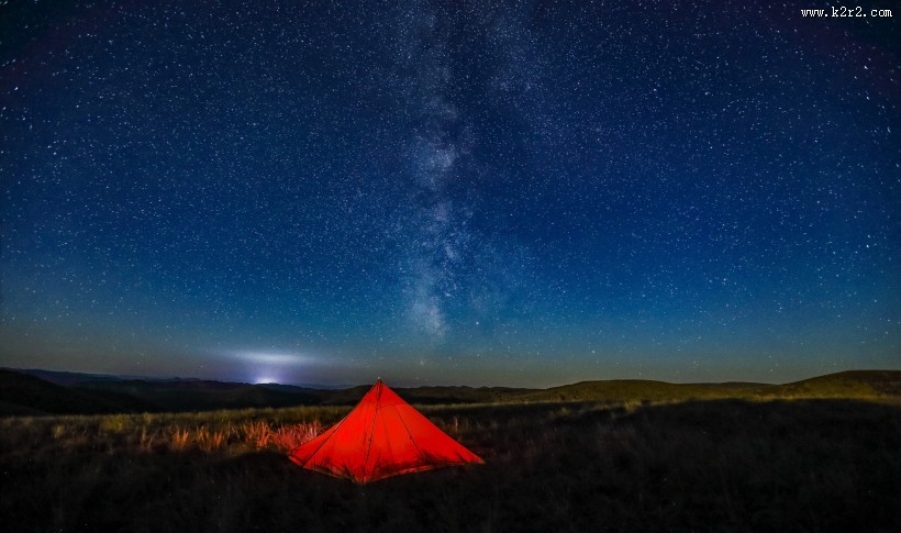 河北坝上秋色风景图片