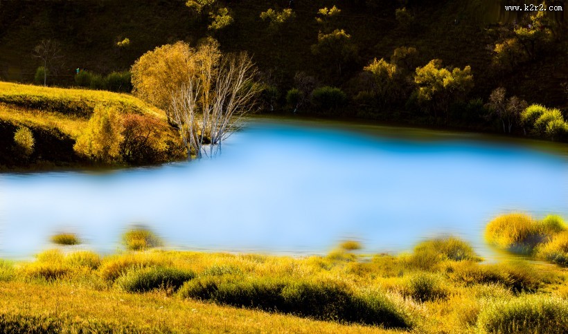 河北坝上秋色风景图片