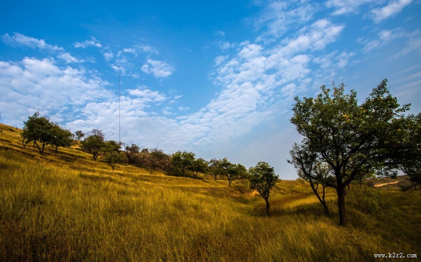 浙江杭州径山金秋风景图片大全