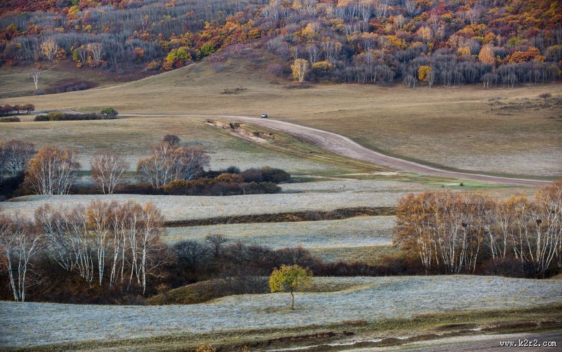 内蒙古乌兰布统秋色图片