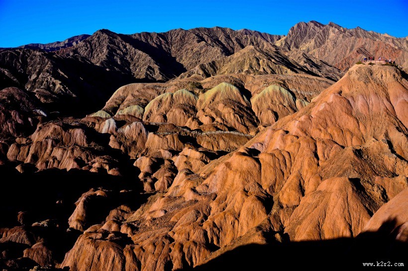 甘肃张掖丹霞地貌图片