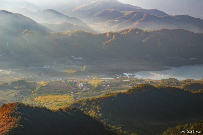 辽宁丹东绿江村风景图片大全