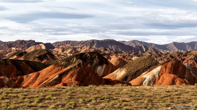 甘肃张掖丹霞地貌风景图片大全