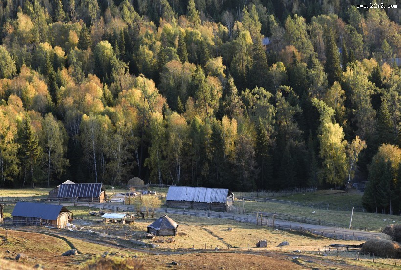 新疆白哈巴村风景图片大全