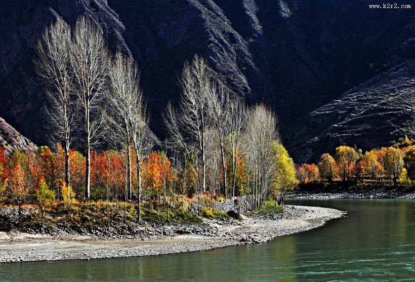 醉美川西秋色风景图片