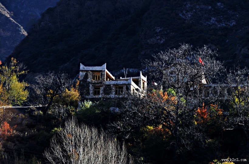 醉美川西秋色风景图片