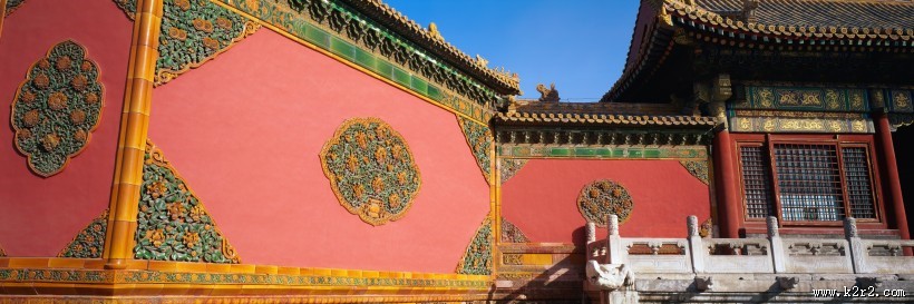 庄严绚丽的故宫图片