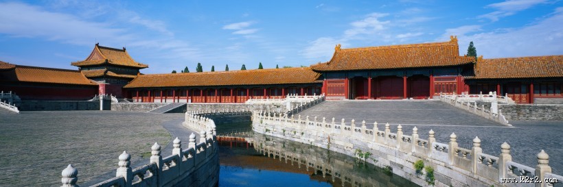 庄严绚丽的故宫图片