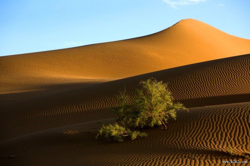 内蒙古腾格里沙漠风景图片