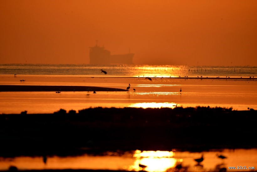 河北秦皇岛北戴河湿地风景桌面壁纸