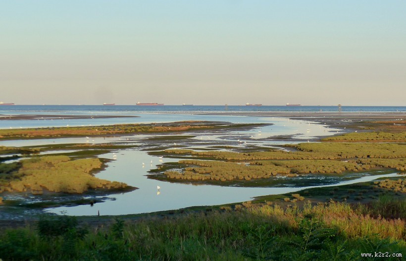 河北秦皇岛北戴河湿地风景桌面壁纸