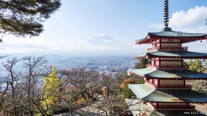 日本浅草寺景色图片